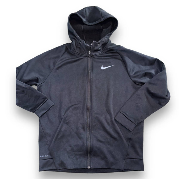 Nike Jackets & Coats Nike Drifit Full Zip Hooded Jacket Size Large Poshmark